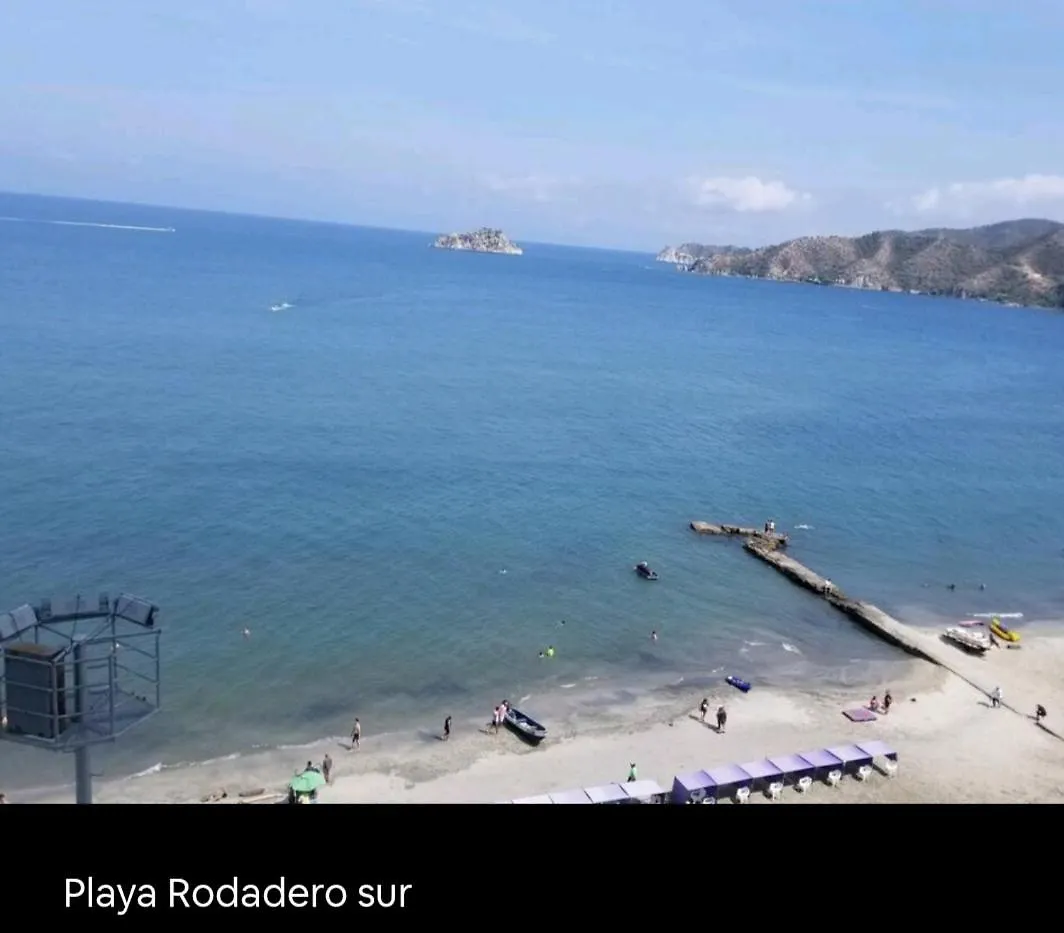 Bonito Apartamento Con Piscinas Central, Acceso A Las Playas Σάντα Μάρτα Διαμέρισμα