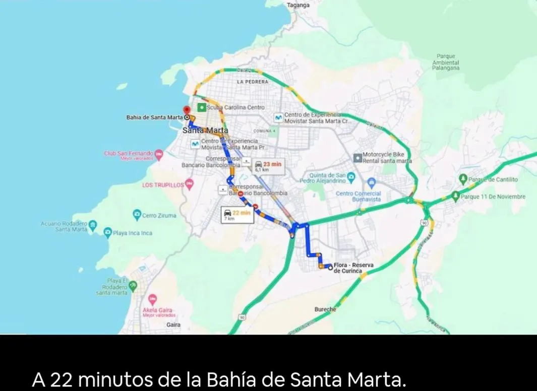 Bonito Apartamento Con Piscinas Central, Acceso A Las Playas Σάντα Μάρτα Διαμέρισμα