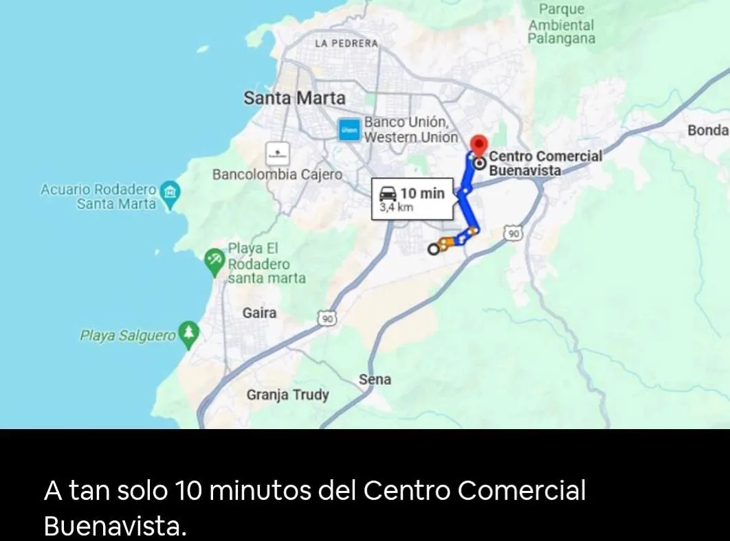 Διαμέρισμα Bonito Apartamento Con Piscinas Central, Acceso A Las Playas Σάντα Μάρτα Κολομβία
